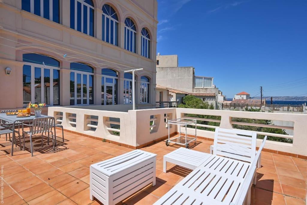 Villa Emma Au Coeur De Malmousque Marseille Extérieur photo